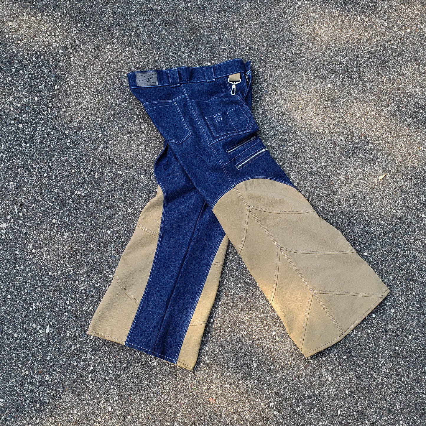 Armored Flare Denim "ARMORDILLO"
