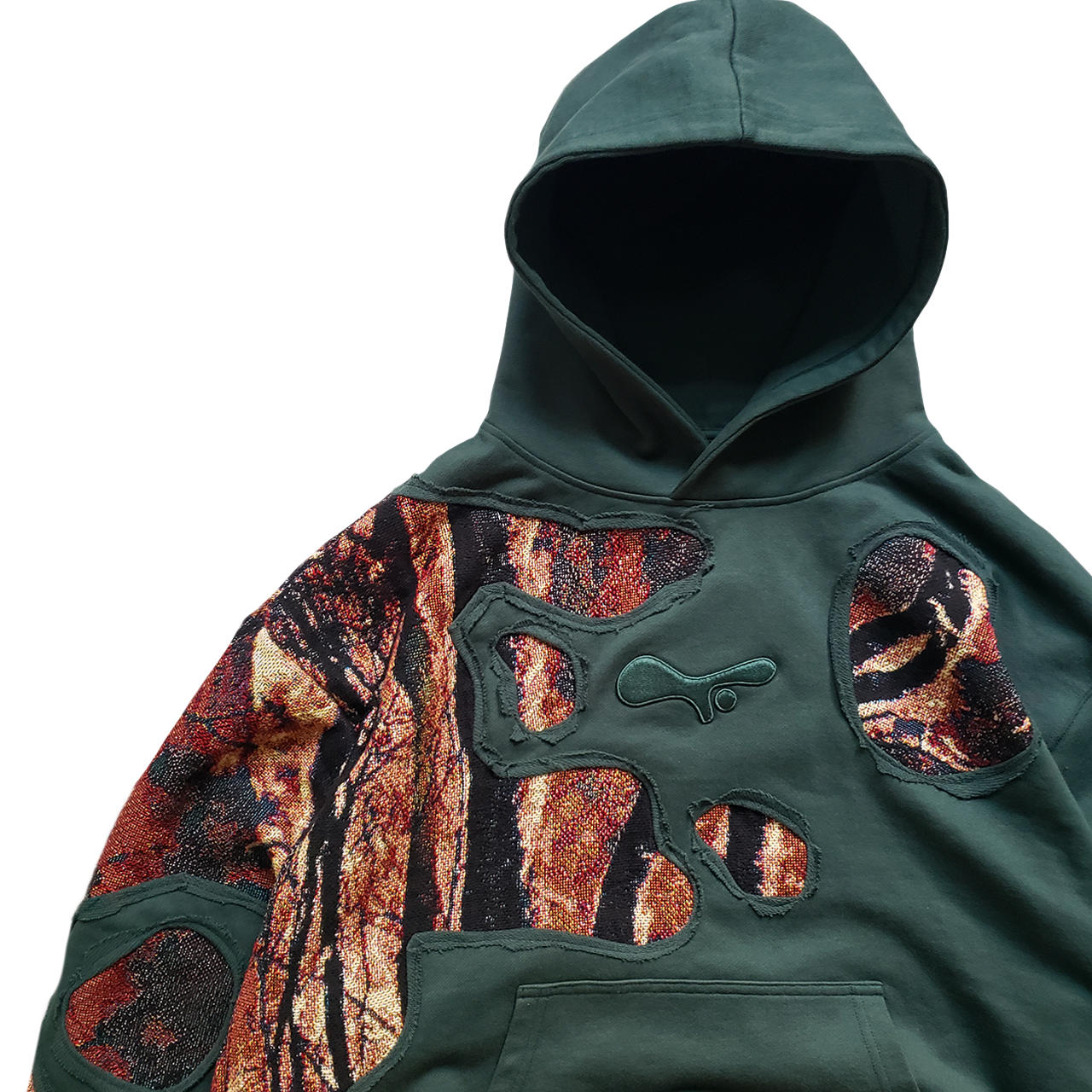 Classic Split Hoodie 'FOREST FIRE'