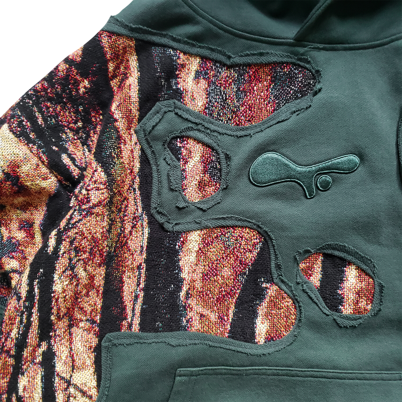 Classic Split Hoodie 'FOREST FIRE'