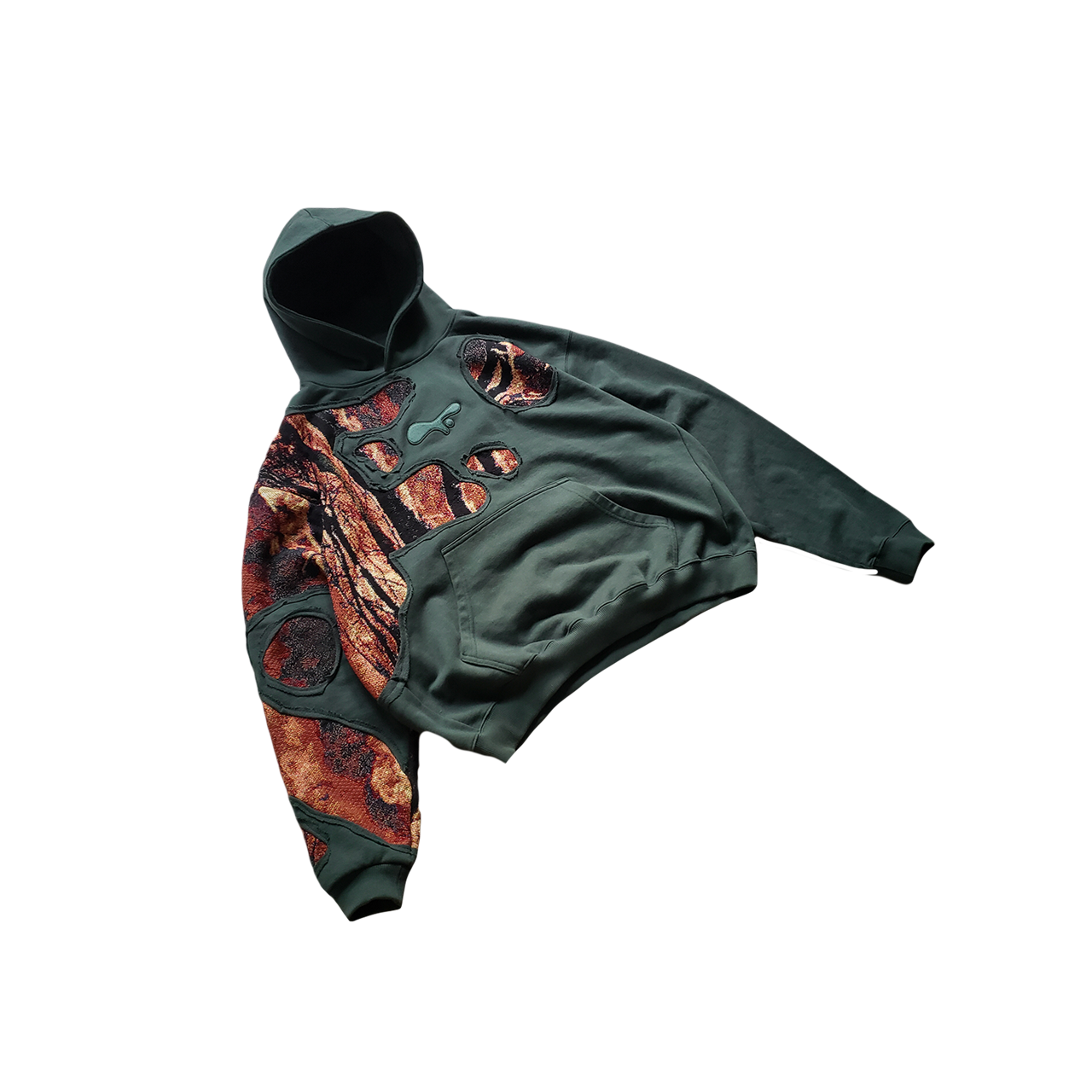 Classic Split Hoodie 'FOREST FIRE'