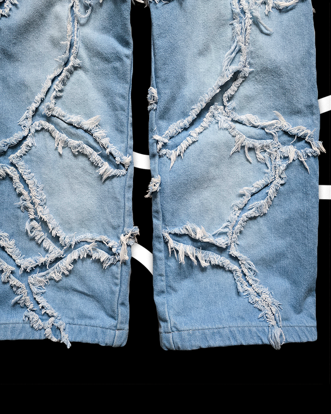 'FRACTURED' Jeans (Washed)