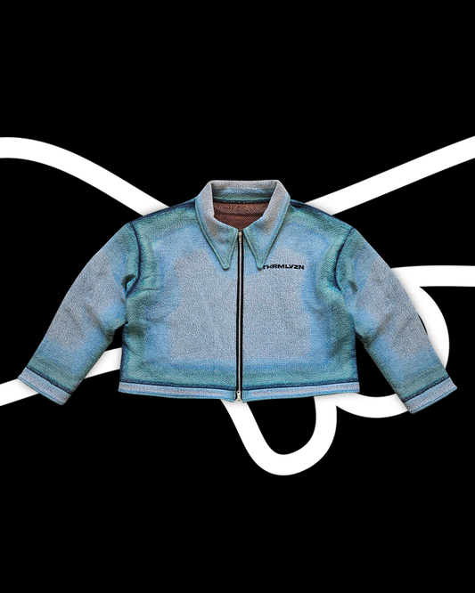 "BLUE OMBRE" WRK Jacket