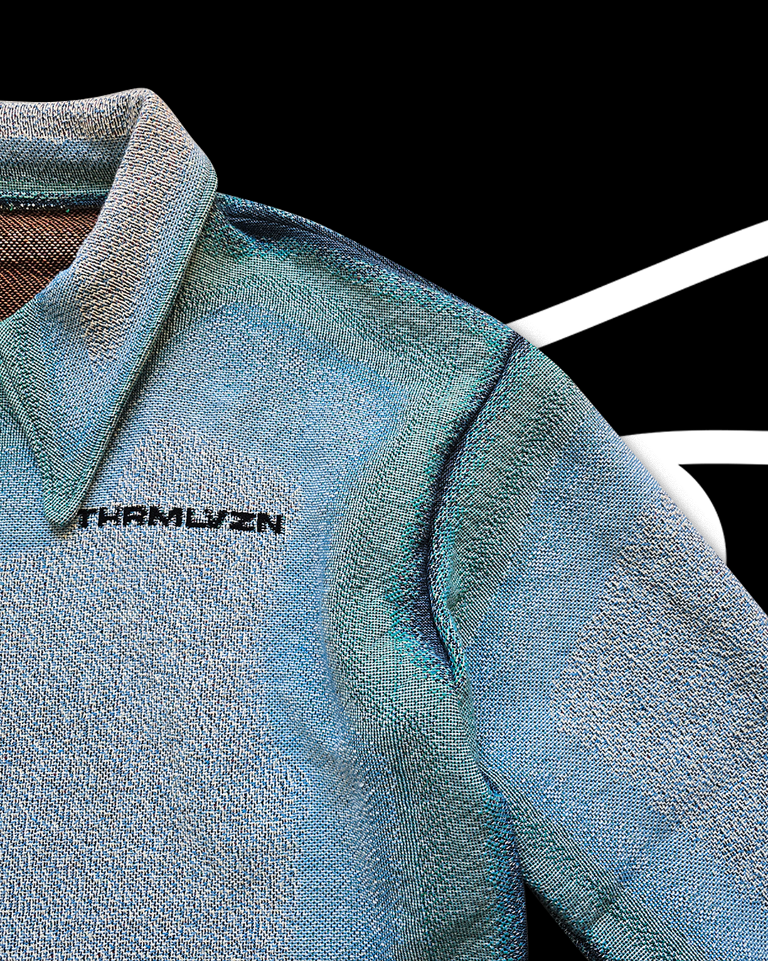 "BLUE OMBRE" WRK Jacket