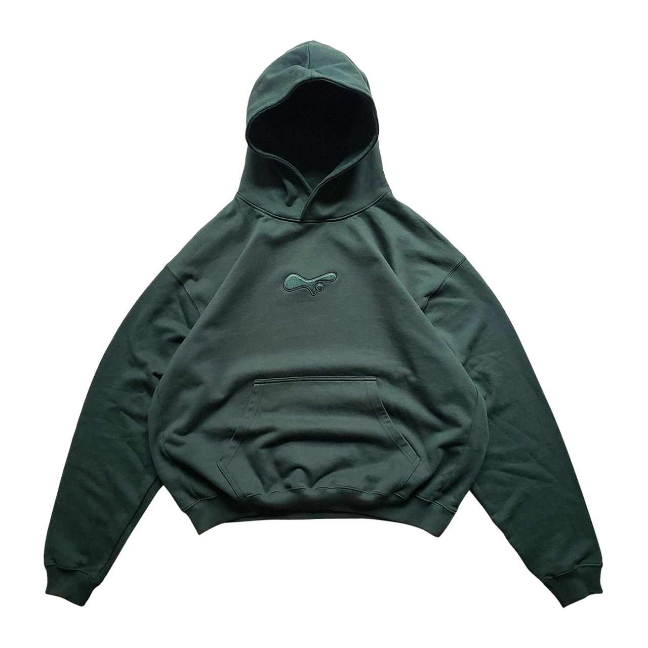 Boxed Hoodie 'EVERGREEN'