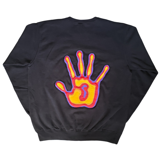 THRMLVZN Crewneck Black sz XXL (Tall)