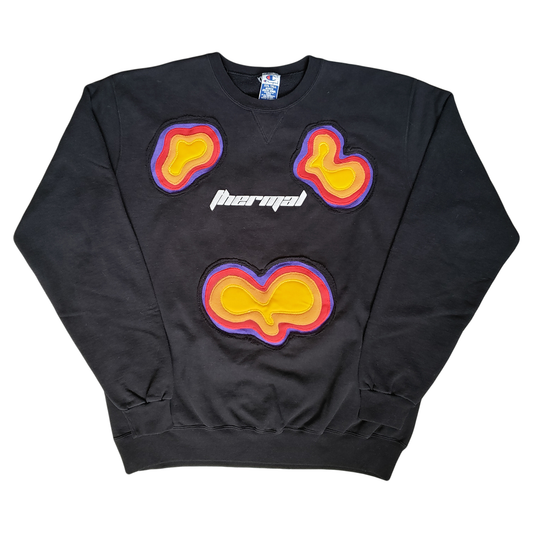 THRMLVZN Crewneck Black sz XXL (Tall)