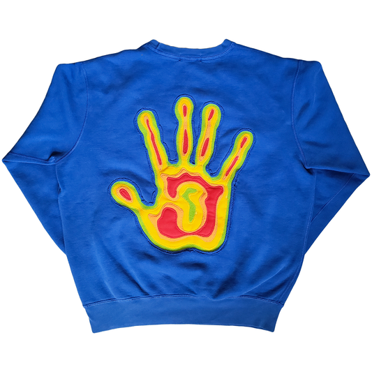 THRMLVZN Crewneck Blue sz M