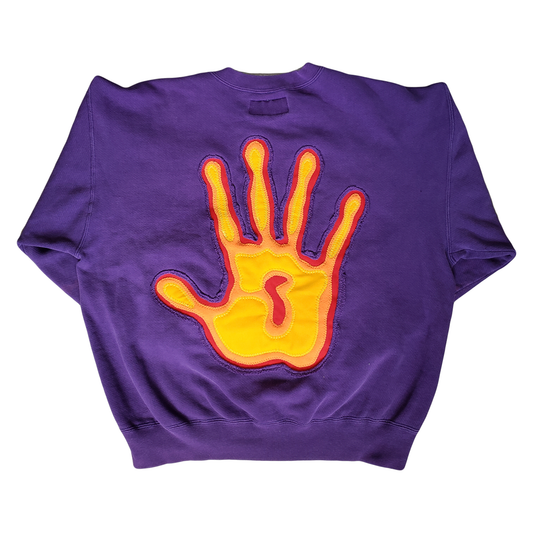 THRMLVZN Crewneck Purple sz M/L