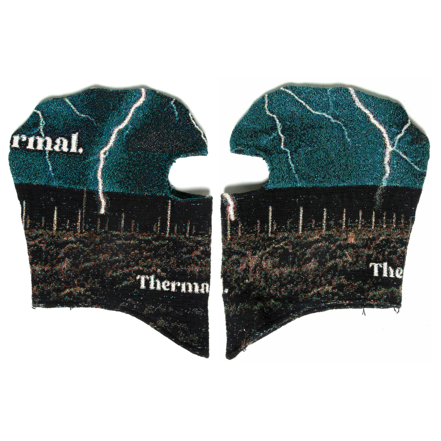"Lightning in Montana" Woven Balaclava
