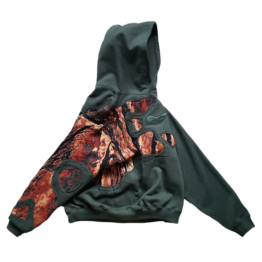 Classic Split Hoodie 'FOREST FIRE'