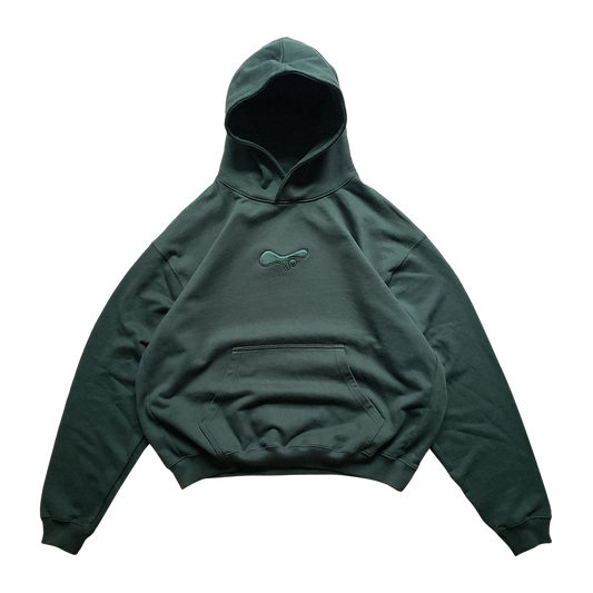 Boxed Hoodie 'EVERGREEN'