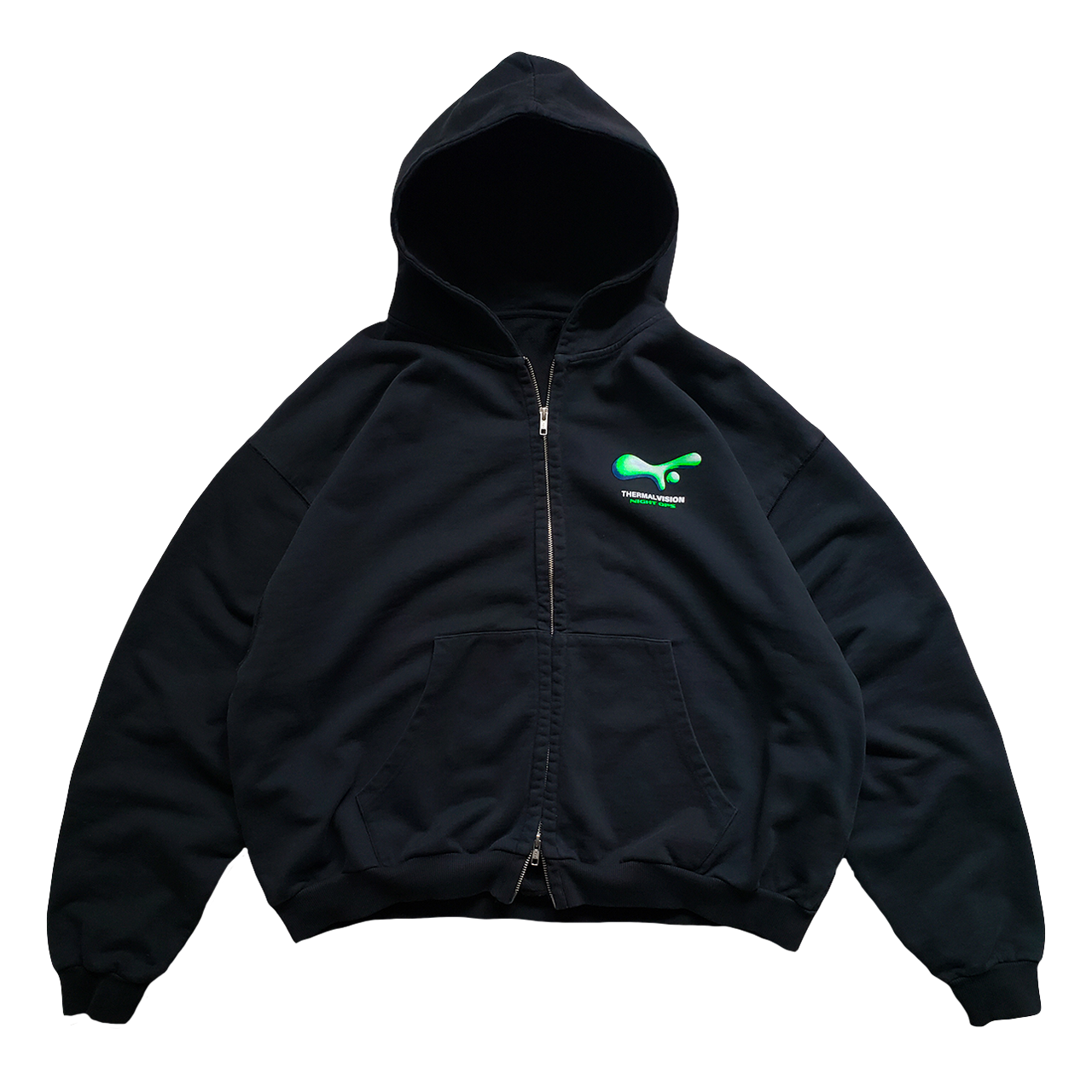 "NIGHT OPS" Zip Boxed Hoodie