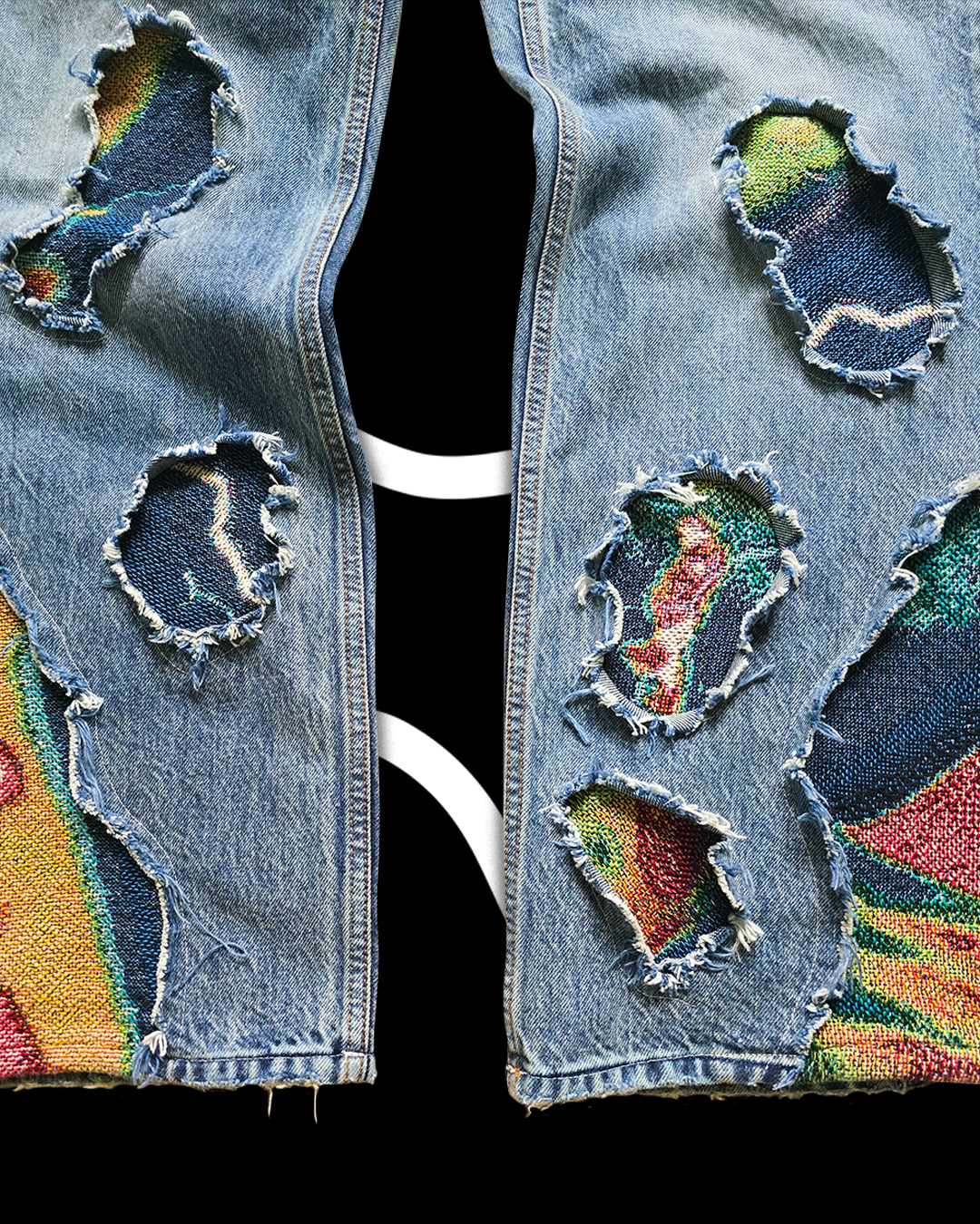 'PHASES' Zip + Denim Set