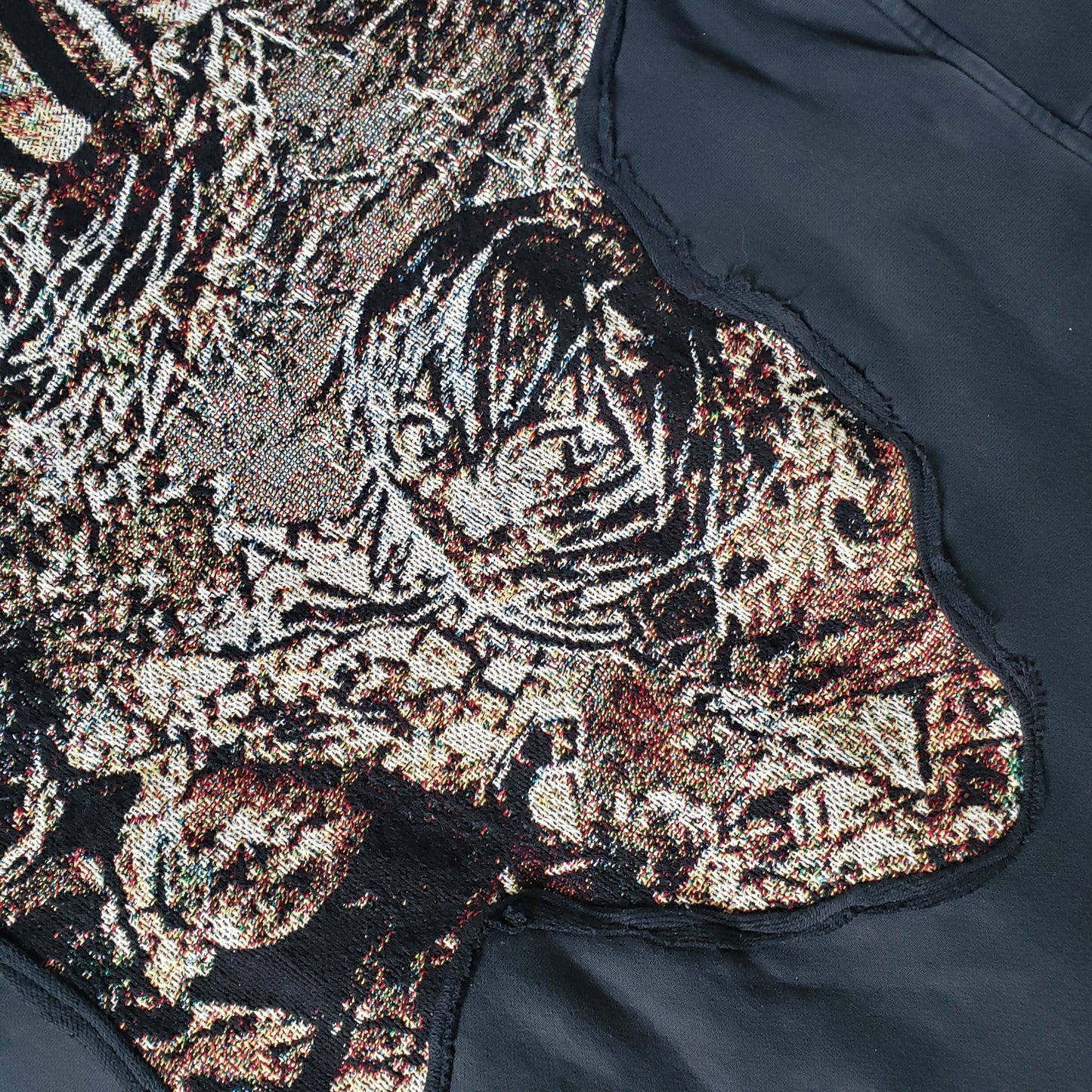 Ayanami Camo Heavyweight Woven Split Hoodie (w/ Mask)