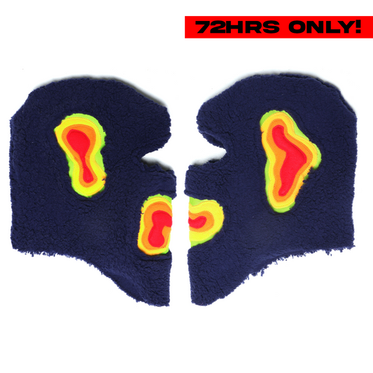 Blue Sherpa HEATMAP Balaclava