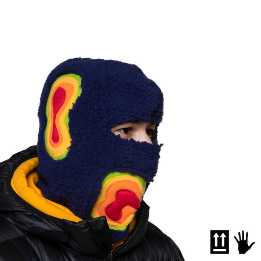 Blue Sherpa HEATMAP Balaclava