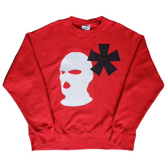 B* Crewneck Red LARGE