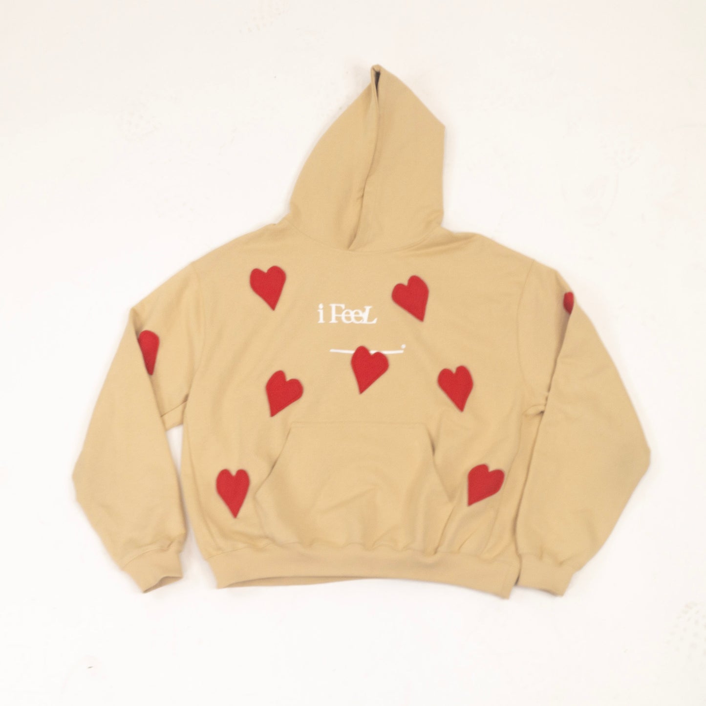 i Feel 'LOVED' Heavyweight Hoodie XLARGE