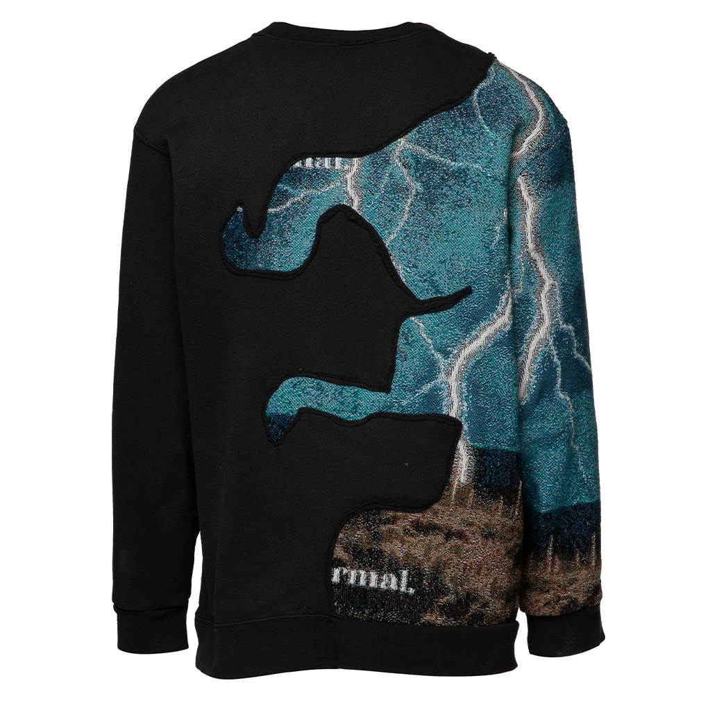 'Lightning in Montana' Mini Swoosh Crew