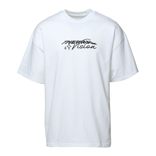 "MRI" Oversized Tee - White