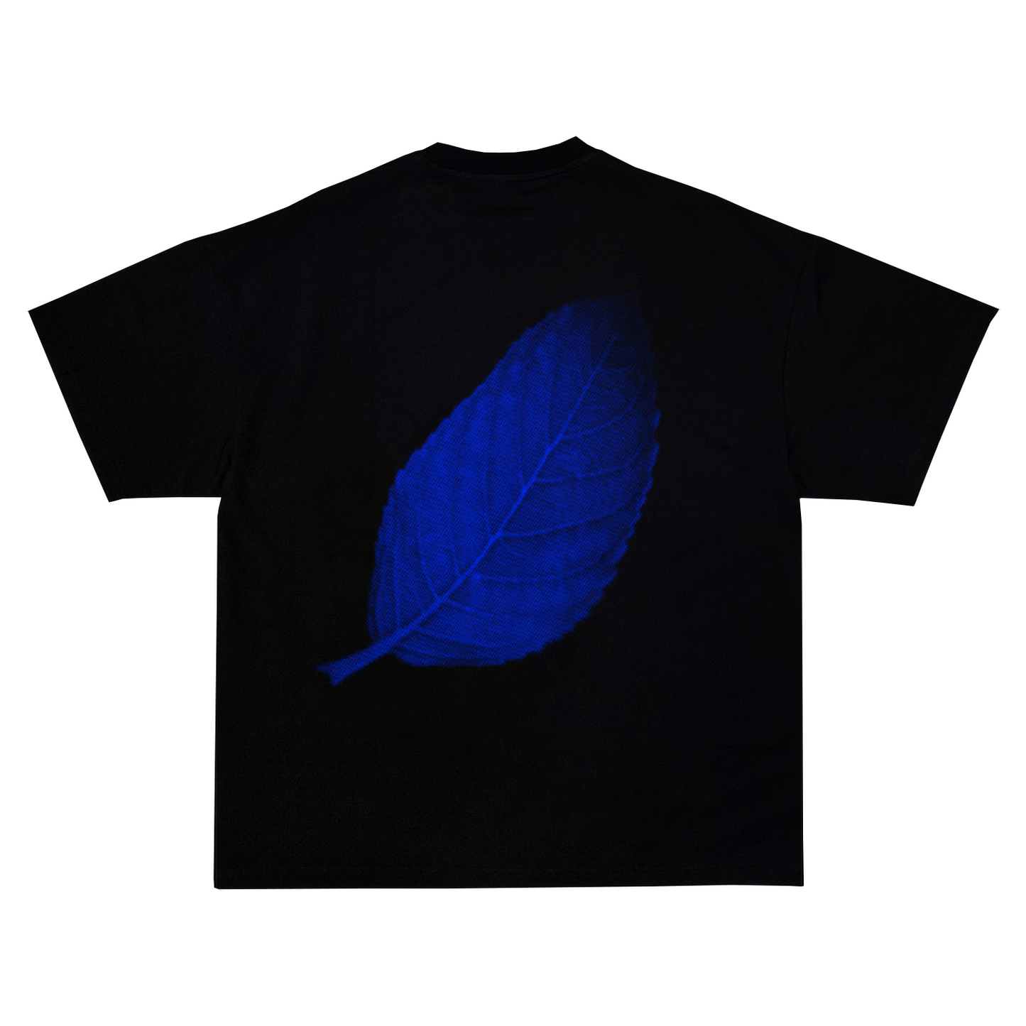 Blue Leaves Oversized Premium Tee