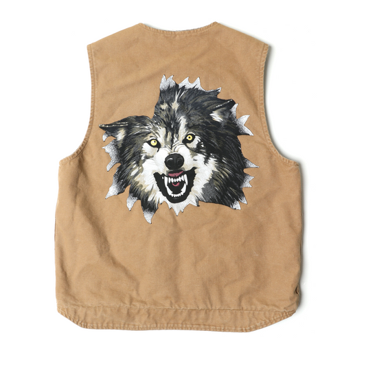 Large Vintage Carhartt Wolf Vest